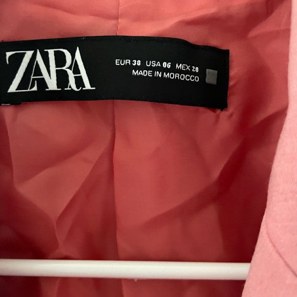 Zara pink blazer - Picture 2 of 2